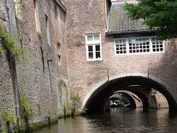 Foto van de Binnendieze in `s-Hertogenbosch